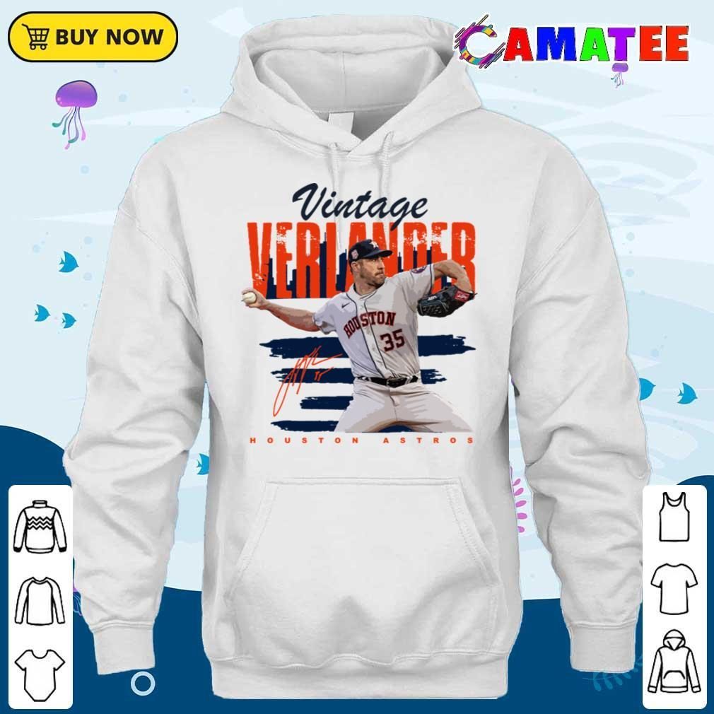 Justin Verlander Houston Astros T-shirt Unisex Hoodie