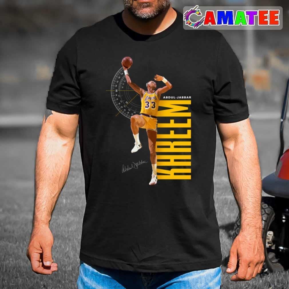 Kareem Abdul Jabbar Los Angeles Lakers T-shirt, Kareem Abdul Jabbar T-shirt Best Sale