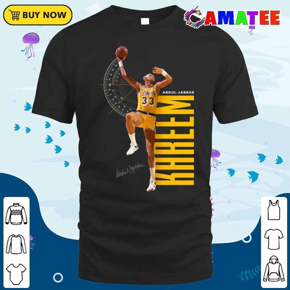 Kareem Abdul Jabbar Los Angeles Lakers T-shirt, Kareem Abdul Jabbar T-shirt Classic Shirt