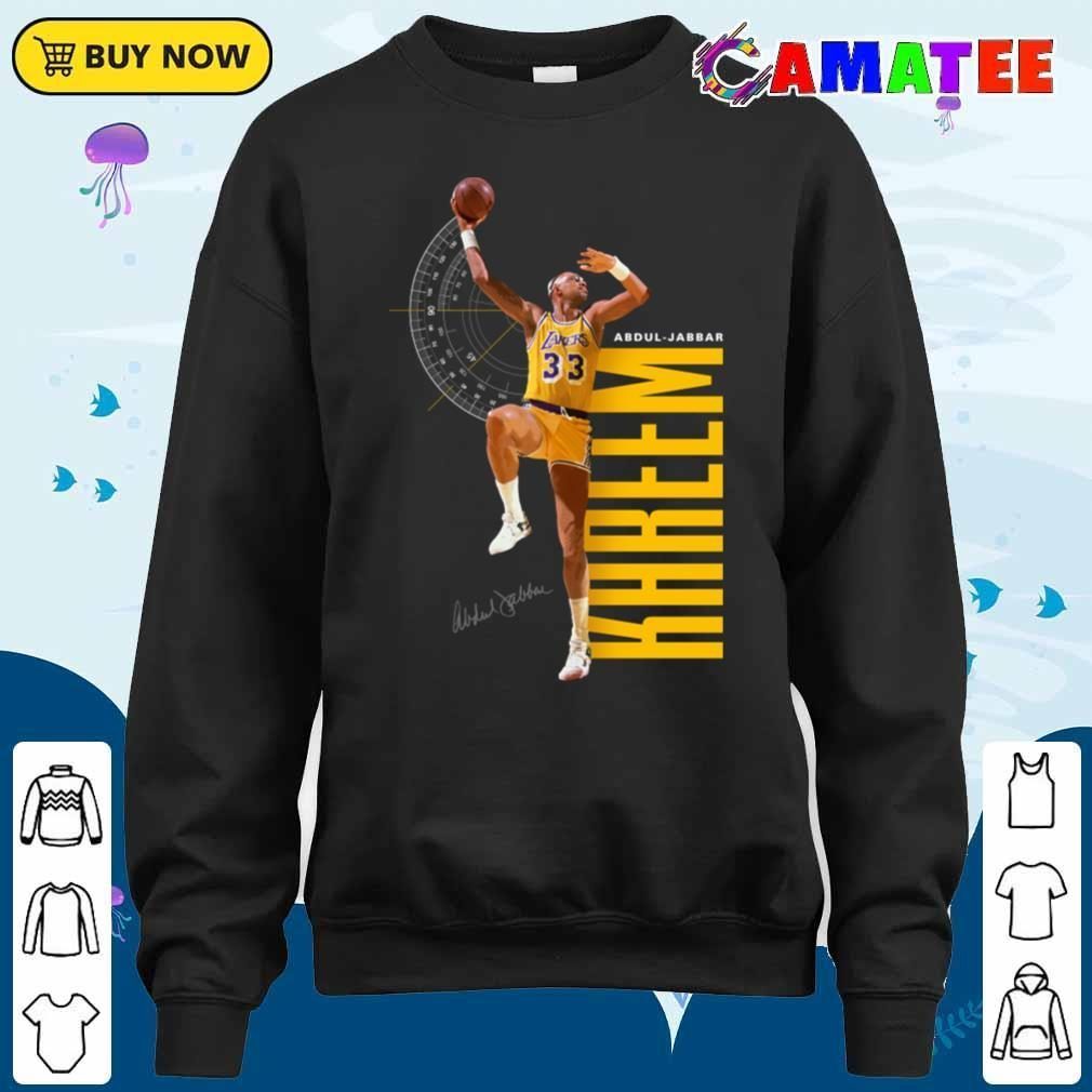 Kareem Abdul Jabbar Los Angeles Lakers T-shirt, Kareem Abdul Jabbar T-shirt Sweater Shirt