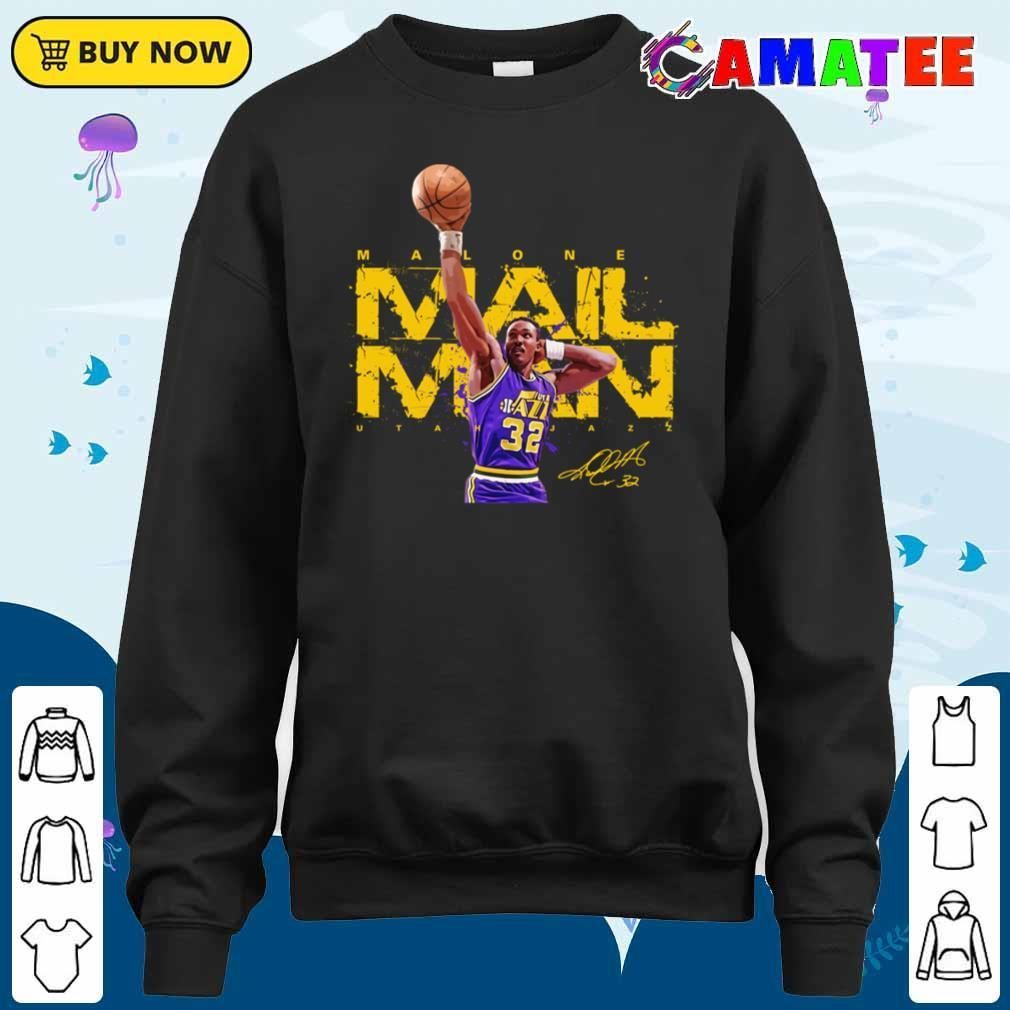 Karl Malone Utah Jazz T-shirt, Karl Malone T-shirt Sweater Shirt
