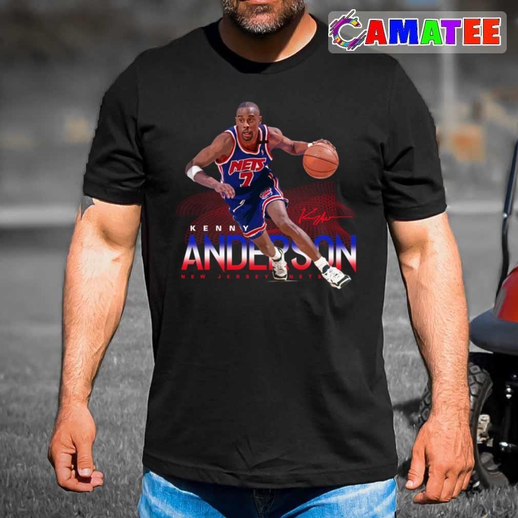 Kenny Anderson New Jersey Nets T-shirt Best Sale