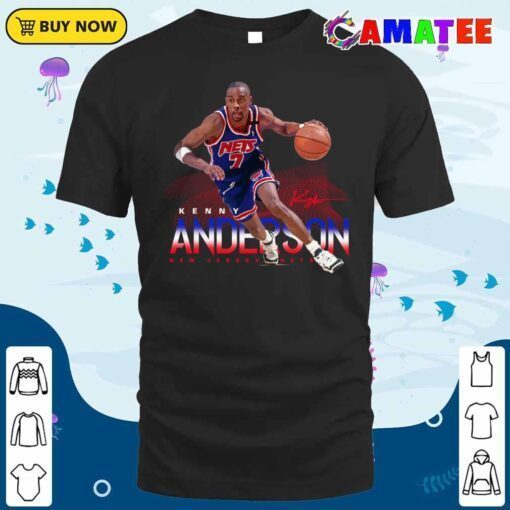 kenny anderson new jersey nets t shirt classic shirt