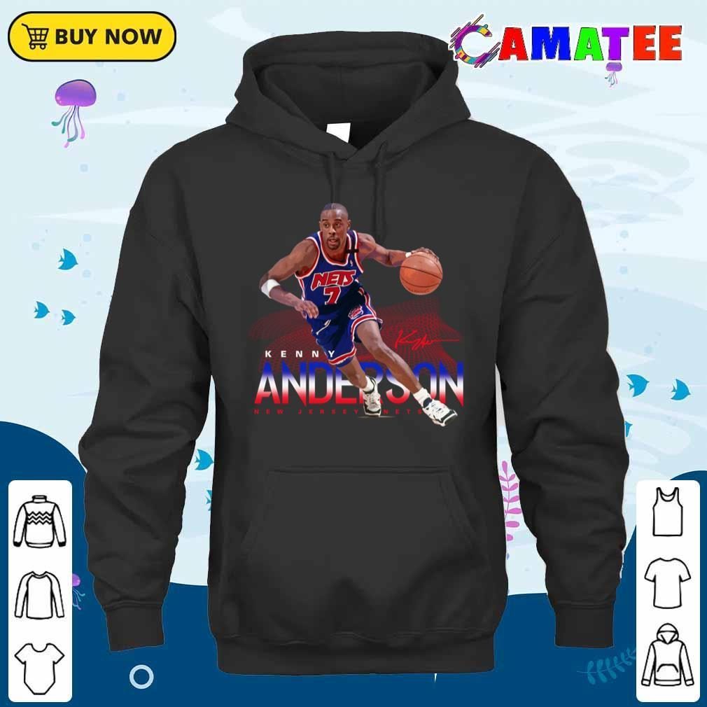 Kenny Anderson New Jersey Nets T-shirt Unisex Hoodie