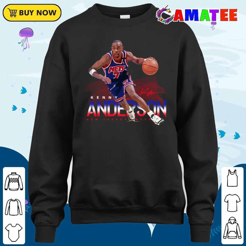 Kenny Anderson New Jersey Nets T-shirt Sweater Shirt