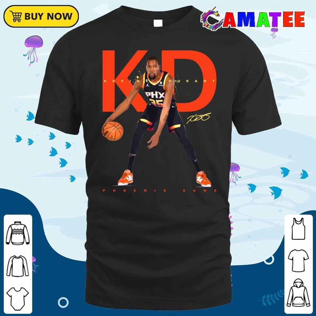 Kevin Durant Phoenix Suns T-shirt, Kevin Durant T-shirt Classic Shirt