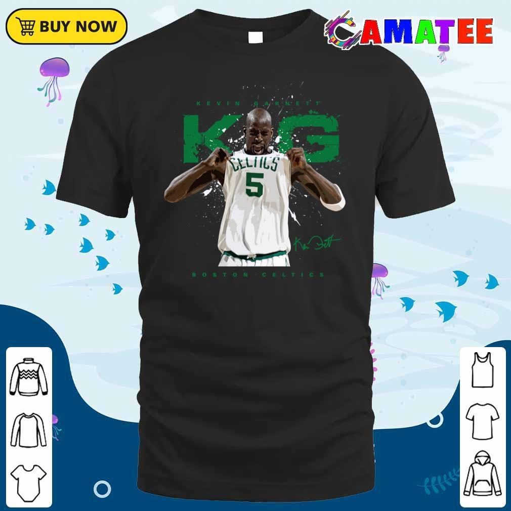 Kevin Garnett Boston Celtics T-shirt, Kevin Garnett T-shirt Classic Shirt