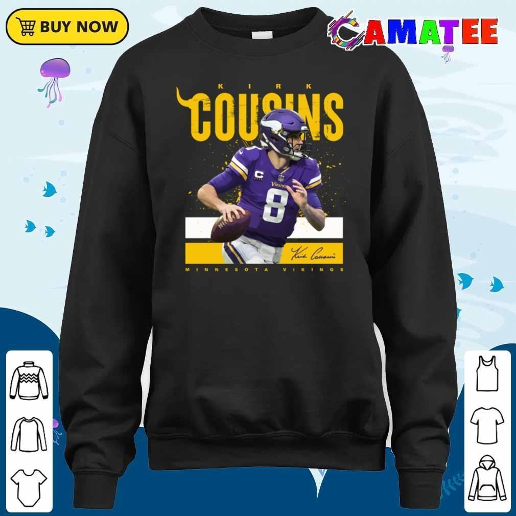 Kirk Cousins Minnesota Vikings T-shirt, Kirk Cousins T-shirt Sweater Shirt