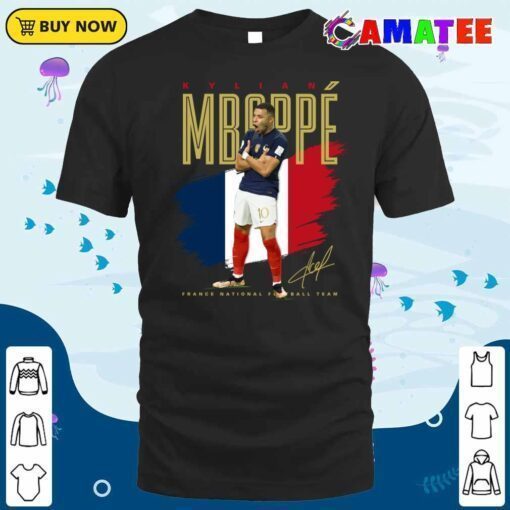 kylian mbappe france football team t shirt, kylian mbappe celly t shirt classic shirt