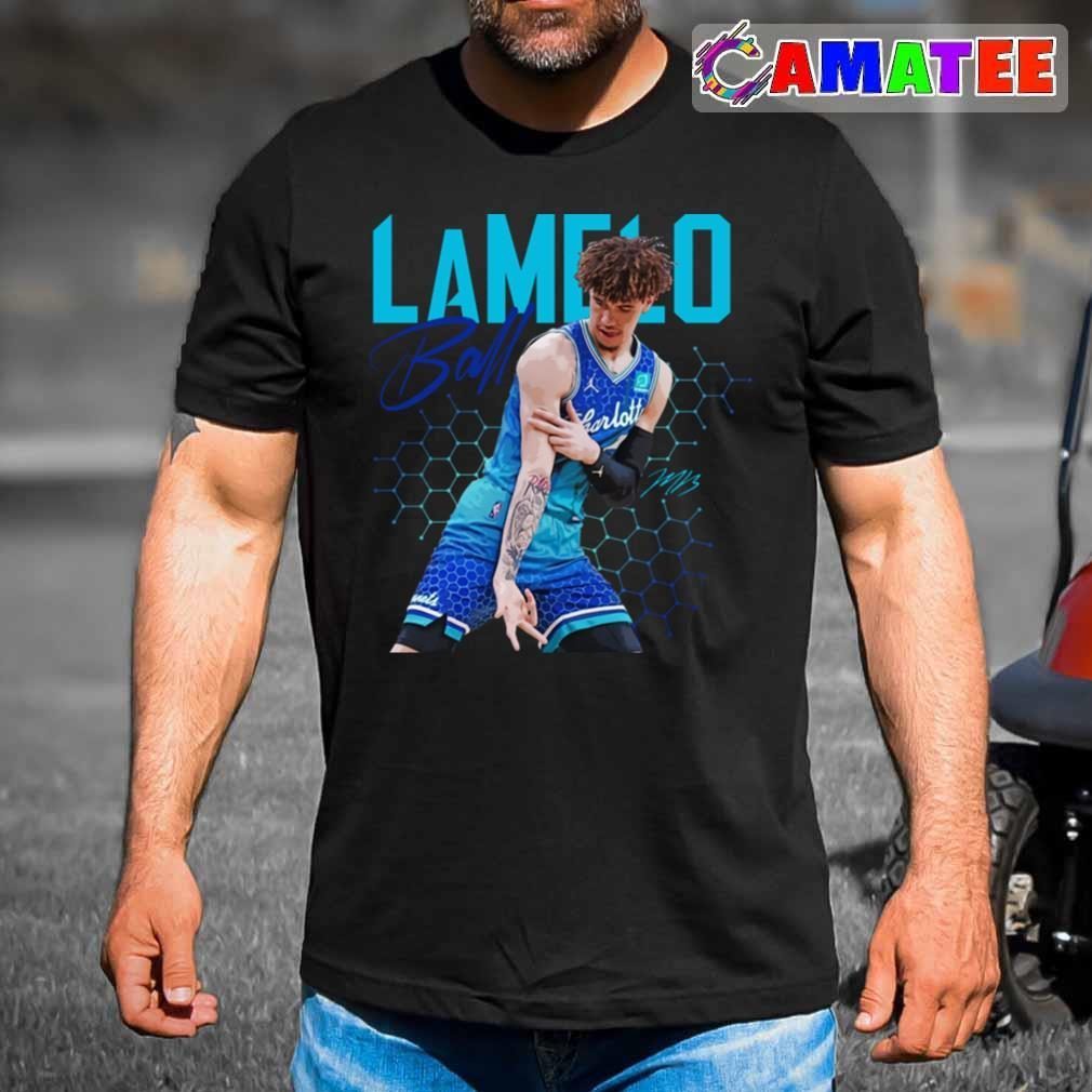 Lamelo Ball Charlotte Hornets T-shirt, Lamelo Ball T-shirt Best Sale