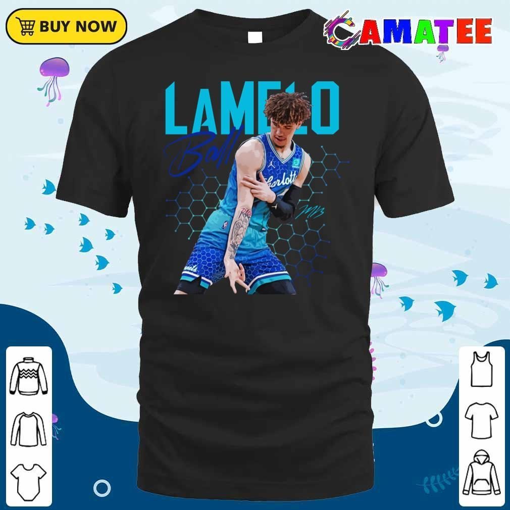 Lamelo Ball Charlotte Hornets T-shirt, Lamelo Ball T-shirt Classic Shirt