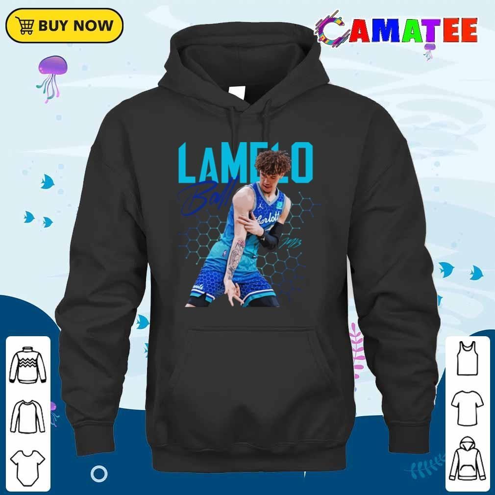 Lamelo Ball Charlotte Hornets T-shirt, Lamelo Ball T-shirt Unisex Hoodie