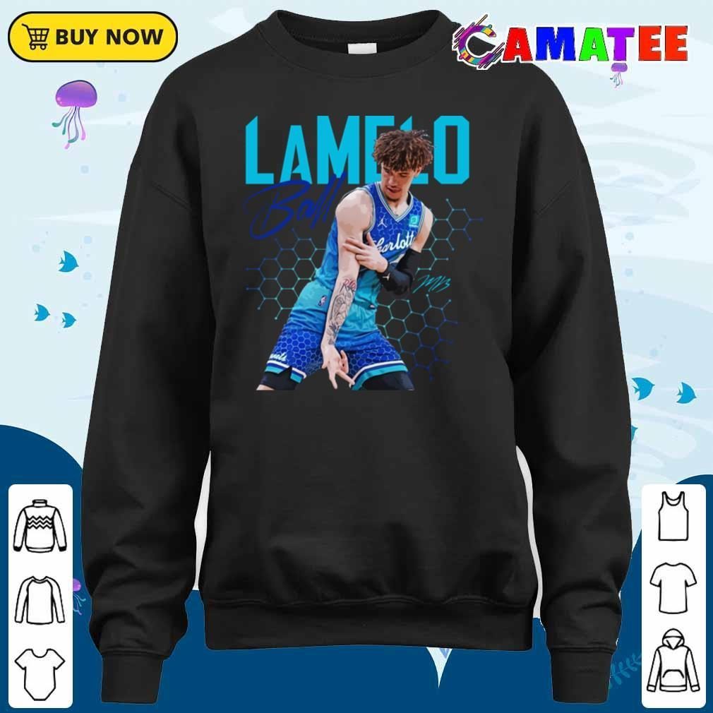 Lamelo Ball Charlotte Hornets T-shirt, Lamelo Ball T-shirt Sweater Shirt