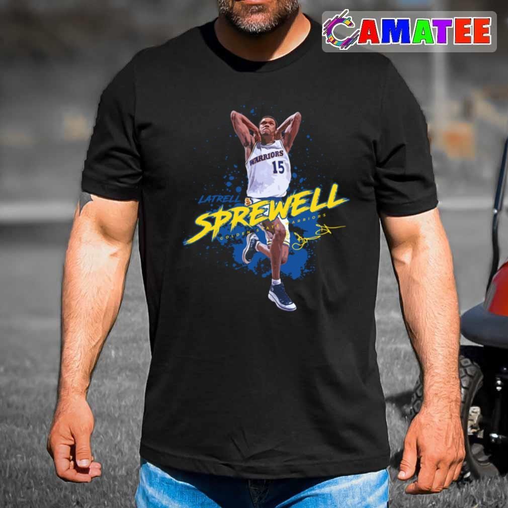Latrell Sprewell Golden State Warrior T-shirt Best Sale