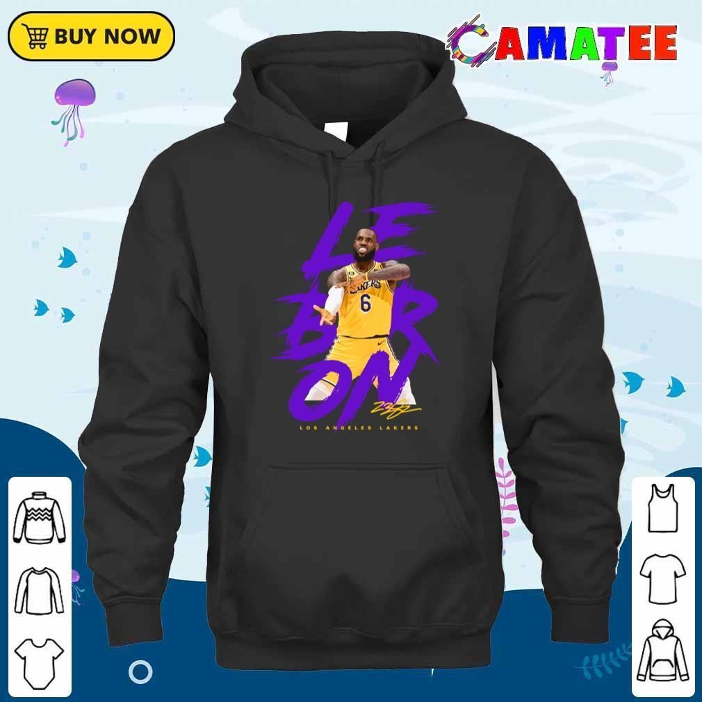 Lebron James Los Angeles Lakers T-shirt, Lebron James T-shirt Unisex Hoodie
