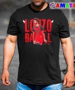 lonzo ball chicago bulls t shirt, lonzo ball t shirt best sale