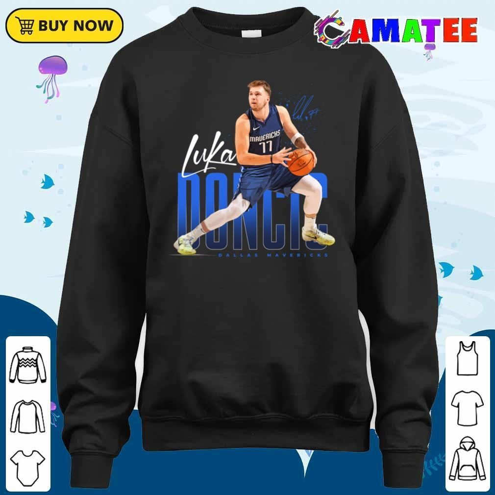 Luka Doncic Dallas Mavericks T-shirt, Luka Doncic Stepback T-shirt Sweater Shirt