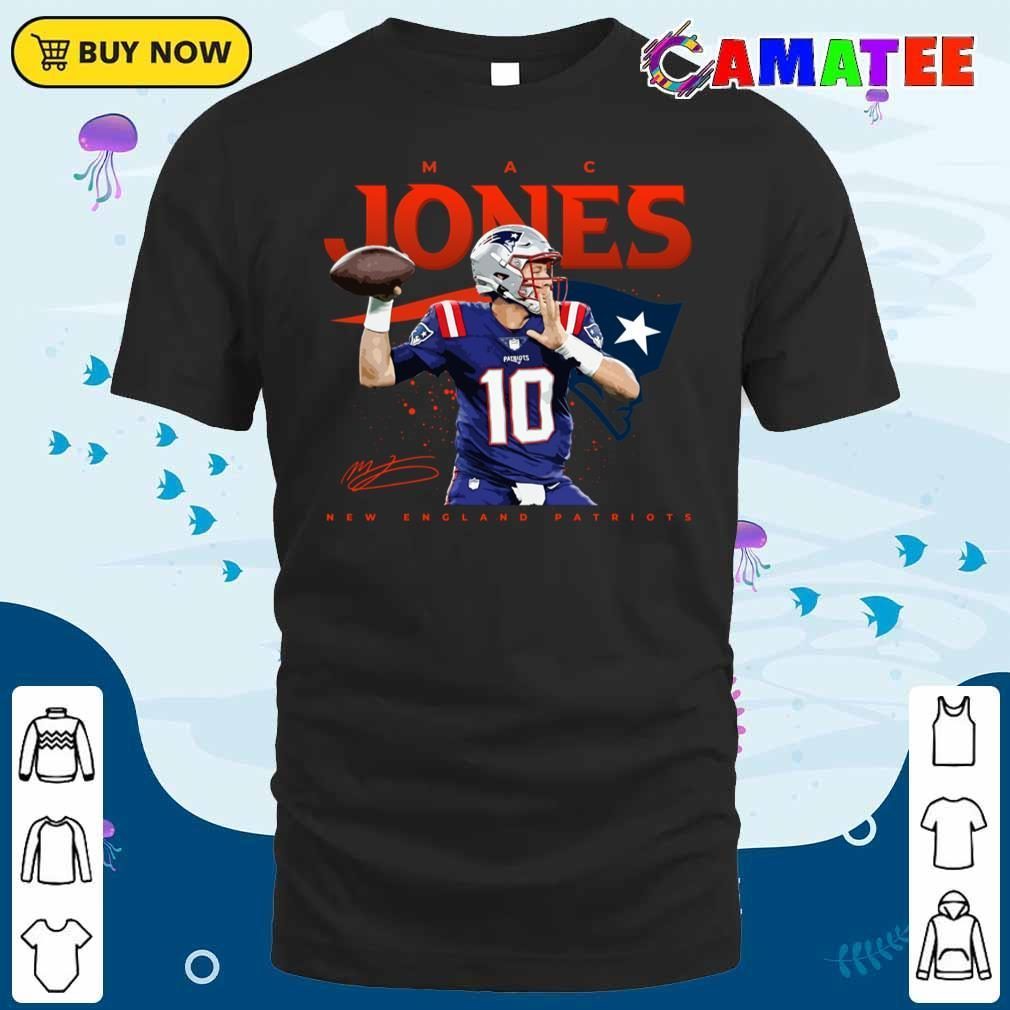Mac Jones New England Patriots T-shirt, Mac Jones T-shirt Classic Shirt