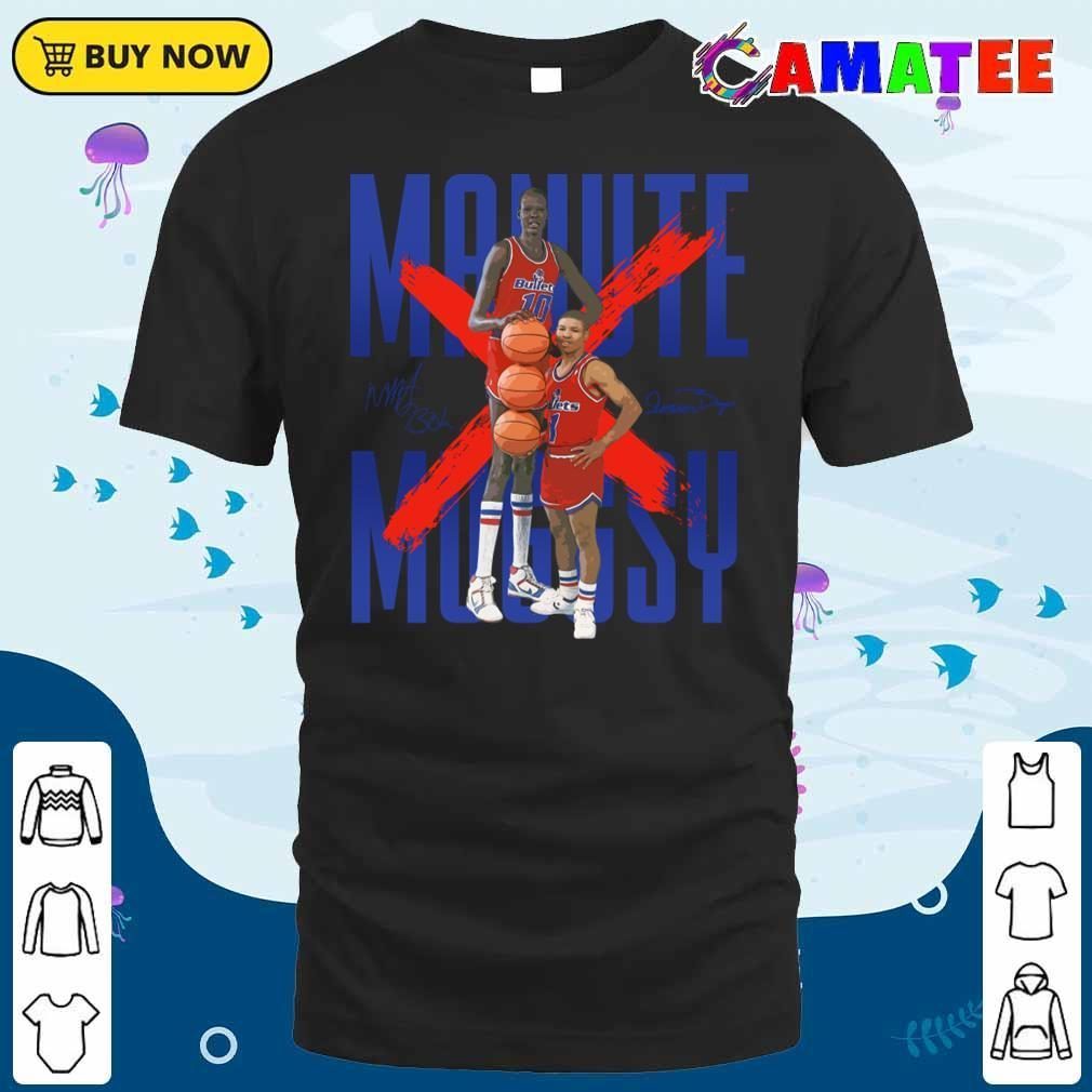 Manute Bol X Muggsy Bogues T-shirt Classic Shirt