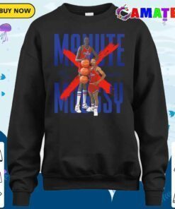 manute bol x muggsy bogues t shirt sweater shirt