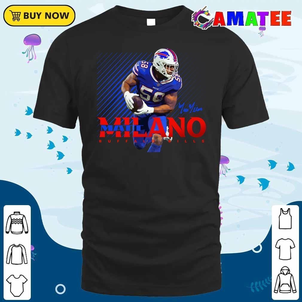 Matt Milano Buffalo Bills T-shirt, Matt Milano T-shirt Classic Shirt
