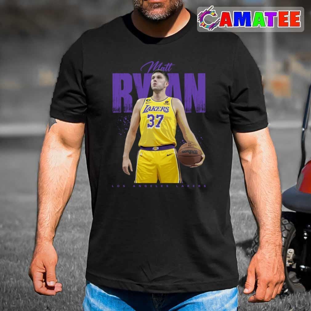 Matt Ryan Los Angeles Lakers T-shirt, Matt Ryan T-shirt Best Sale