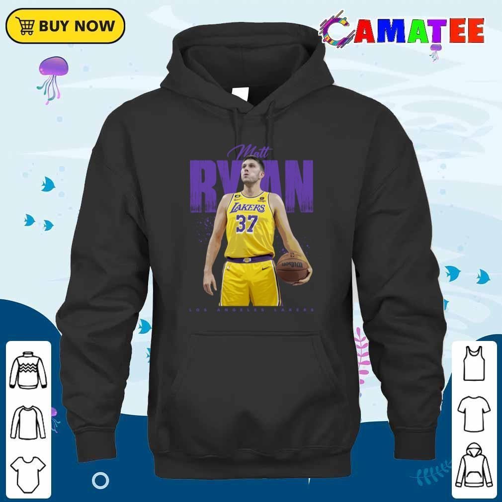 Matt Ryan Los Angeles Lakers T-shirt, Matt Ryan T-shirt Unisex Hoodie