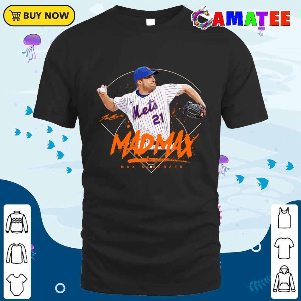 Max Scherzer New York Mets T-shirt, Max Scherzer T-shirt Classic Shirt