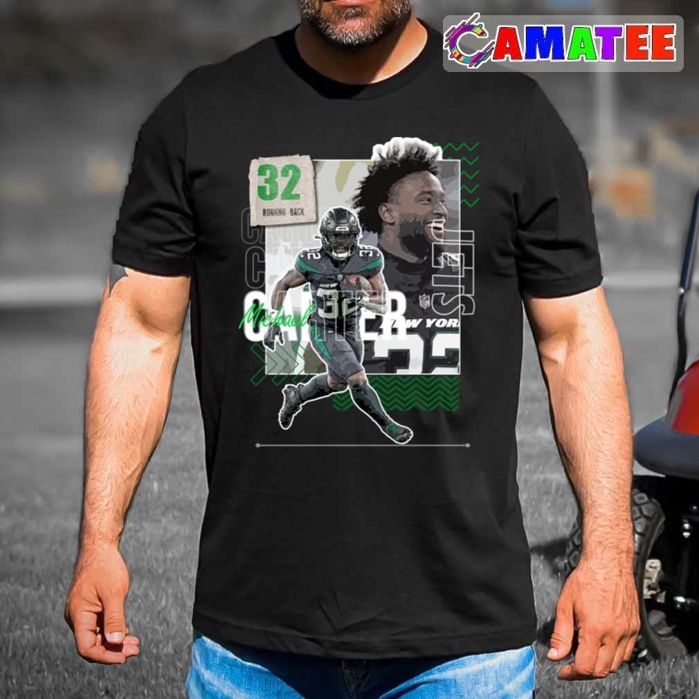 Michael Carter Football Nfl Football T-shirt Best Sale