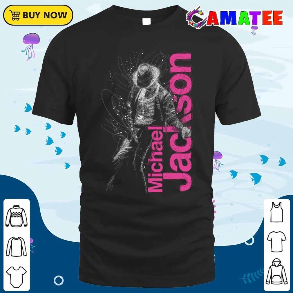 Michael Jackson T-shirt, Michael Jackson Scribble Art Dance T-shirt Classic Shirt