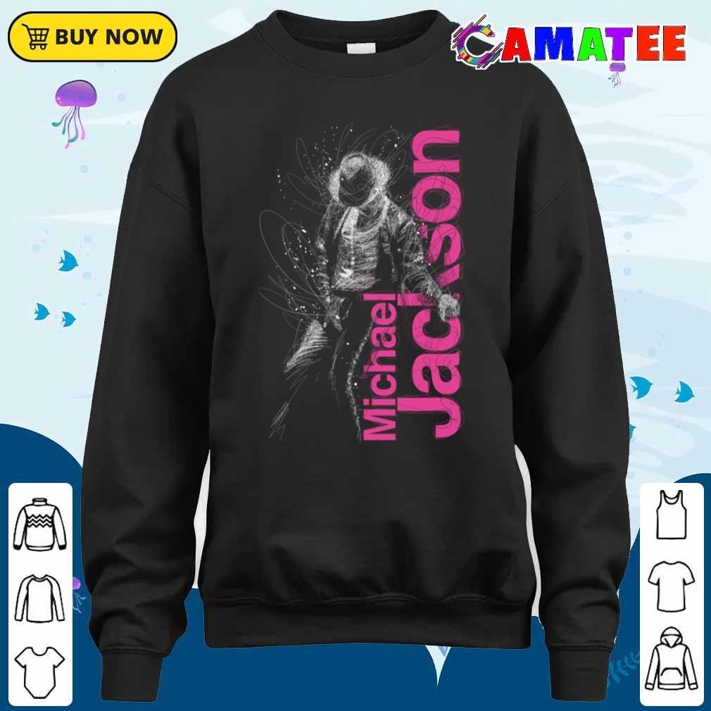 Michael Jackson T-shirt, Michael Jackson Scribble Art Dance T-shirt Sweater Shirt