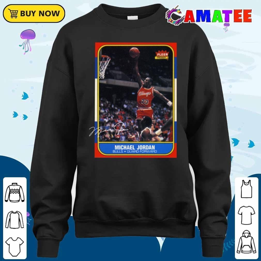 Michael Jordan 1986 Rookie Card T-shirt Sweater Shirt