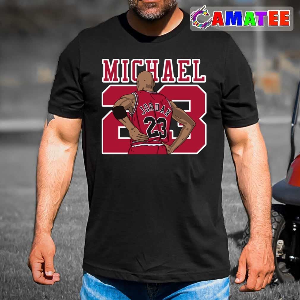 Michael Jordan T-shirt, Michael Jordan Comic Style T-shirt Best Sale