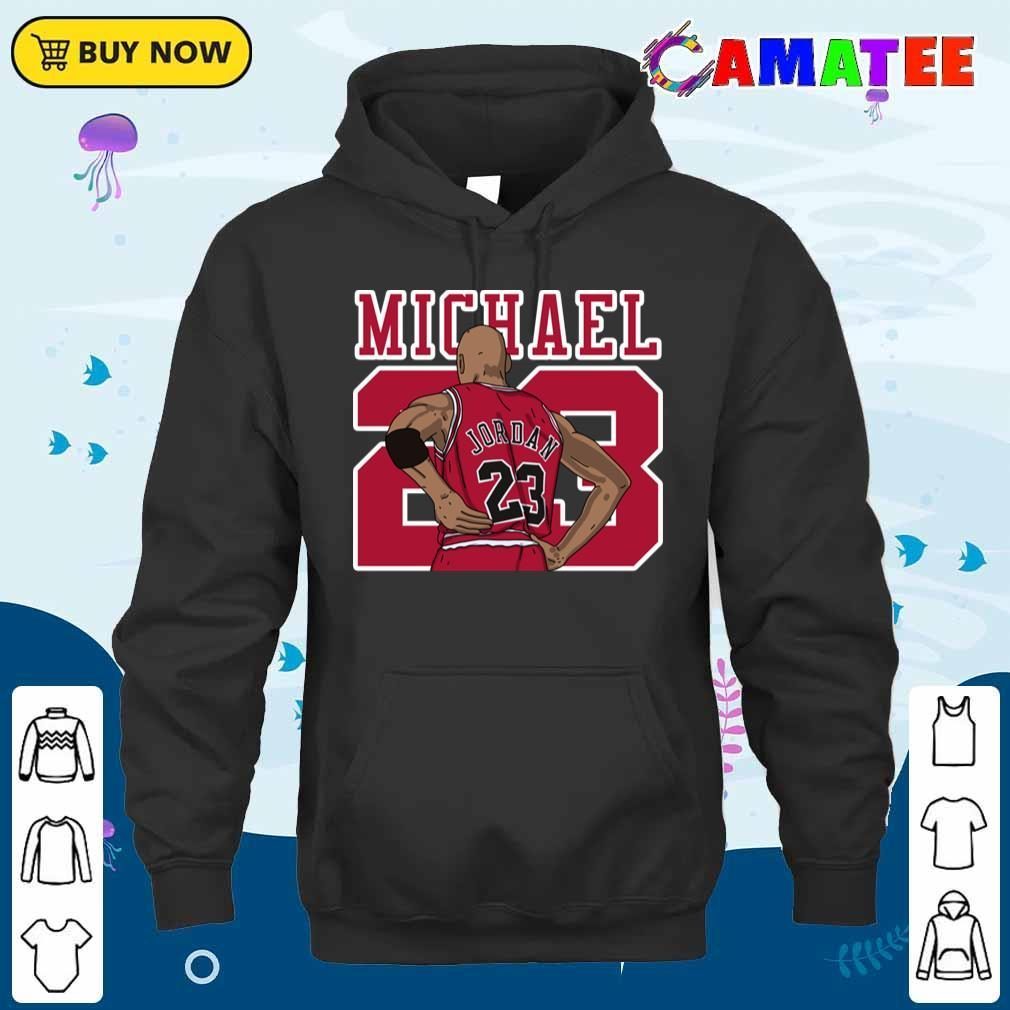 Michael Jordan T-shirt, Michael Jordan Comic Style T-shirt Unisex Hoodie