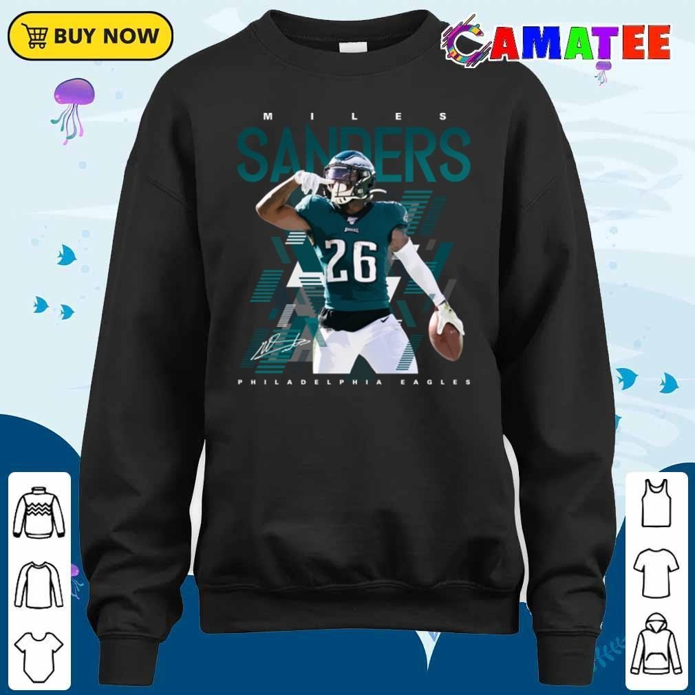 Miles Sanders Philadelphia Eagles T-shirt, Miles Sanders T-shirt Sweater Shirt