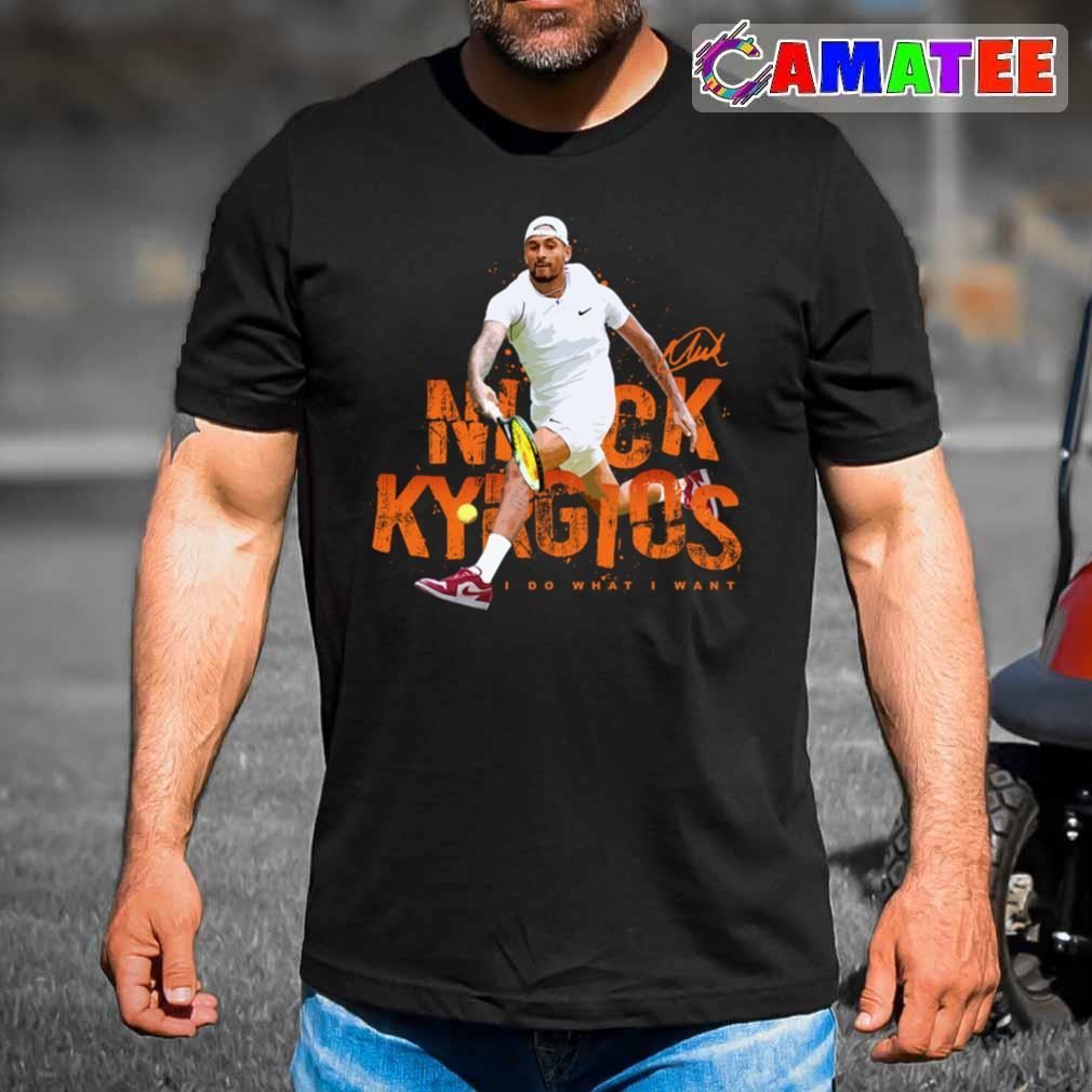 Nick Kyrgios Tennis T-shirt, Nick Kyrgios T-shirt Best Sale