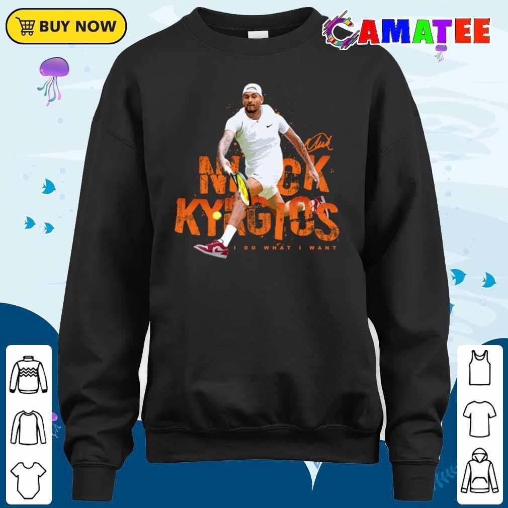 Nick Kyrgios Tennis T-shirt, Nick Kyrgios T-shirt Sweater Shirt