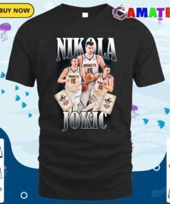 nikola jokic t shirt, nikola jokic nuggets denver t shirt classic shirt
