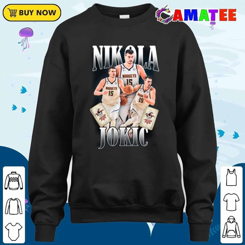 Nikola Jokic T-shirt, Nikola Jokic Nuggets Denver T-shirt Sweater Shirt