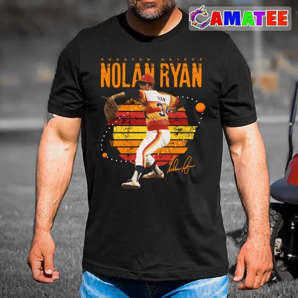 Nolan Ryan Houston Astros T-shirt, Nolan Ryan T-shirt Best Sale