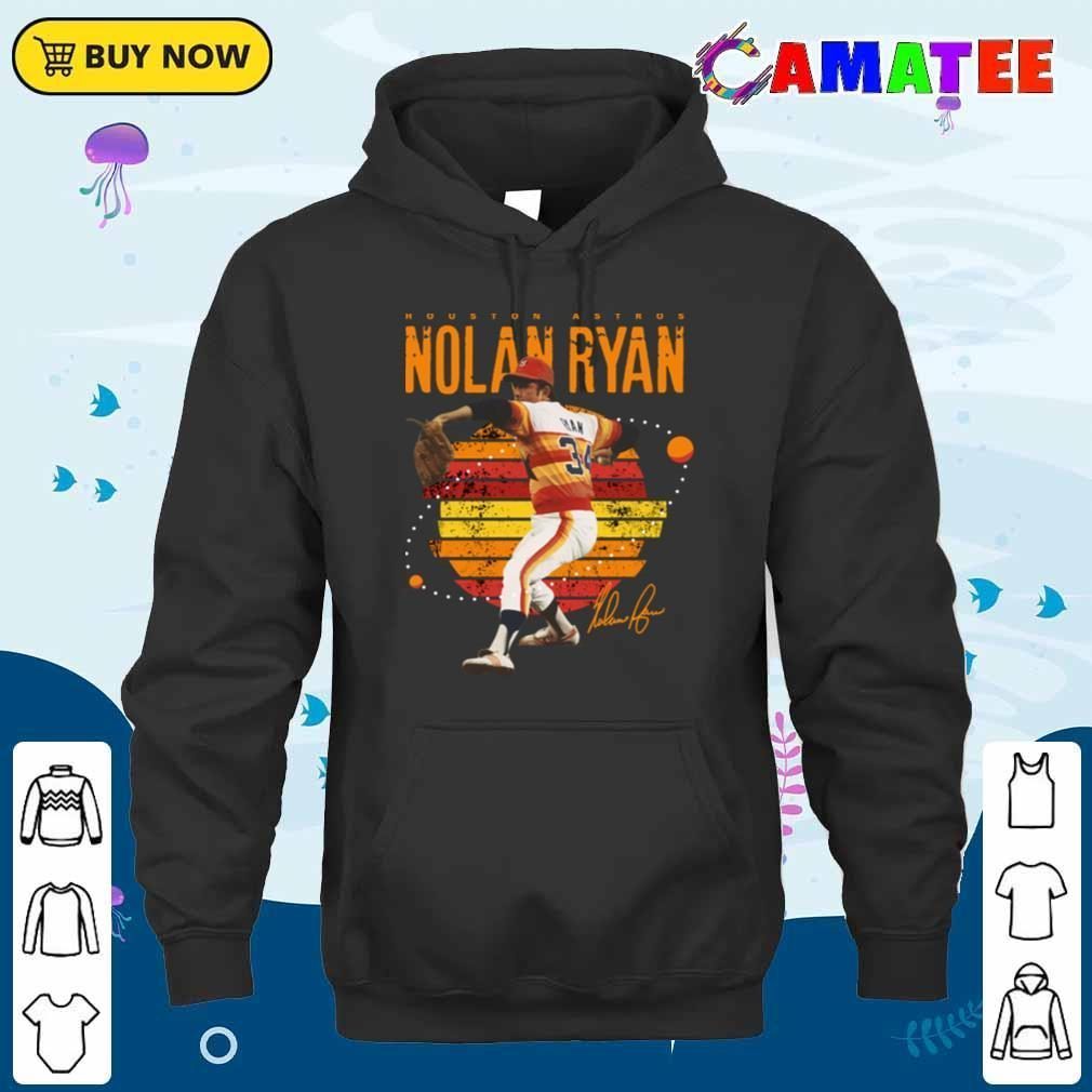 Nolan Ryan Houston Astros T-shirt, Nolan Ryan T-shirt Unisex Hoodie