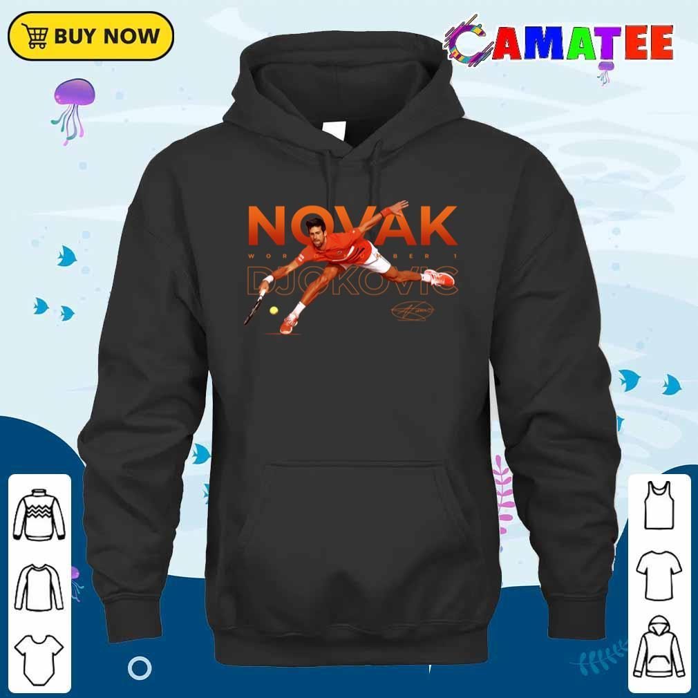 Novak Djokovic Tennis T-shirt, Novak Djokovic T-shirt Unisex Hoodie