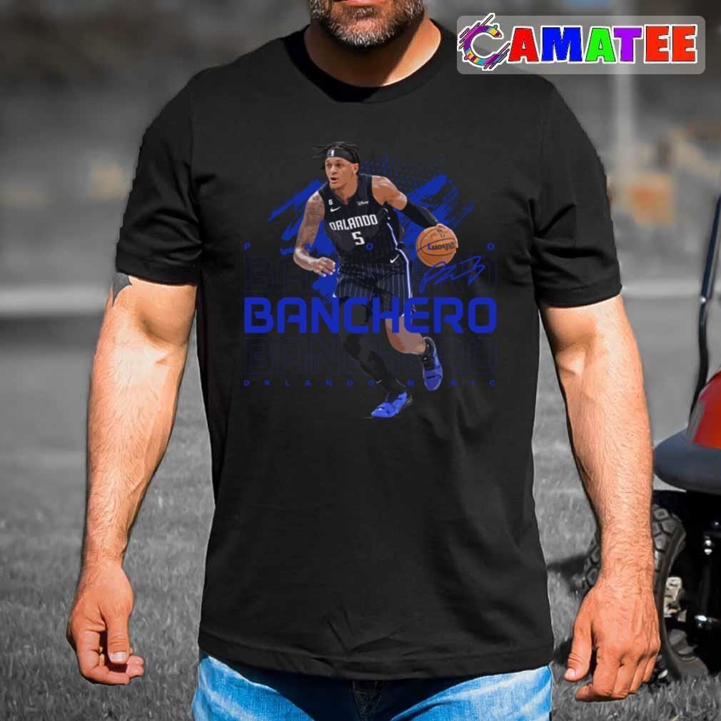 Paolo Banchero Orlando Magic T-shirt, Paolo Banchero T-shirt Best Sale