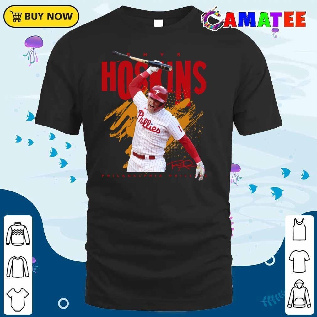 Rhys Hoskins Philadelphia Phillies T-shirt, Rhys Hoskins T-shirt Classic Shirt