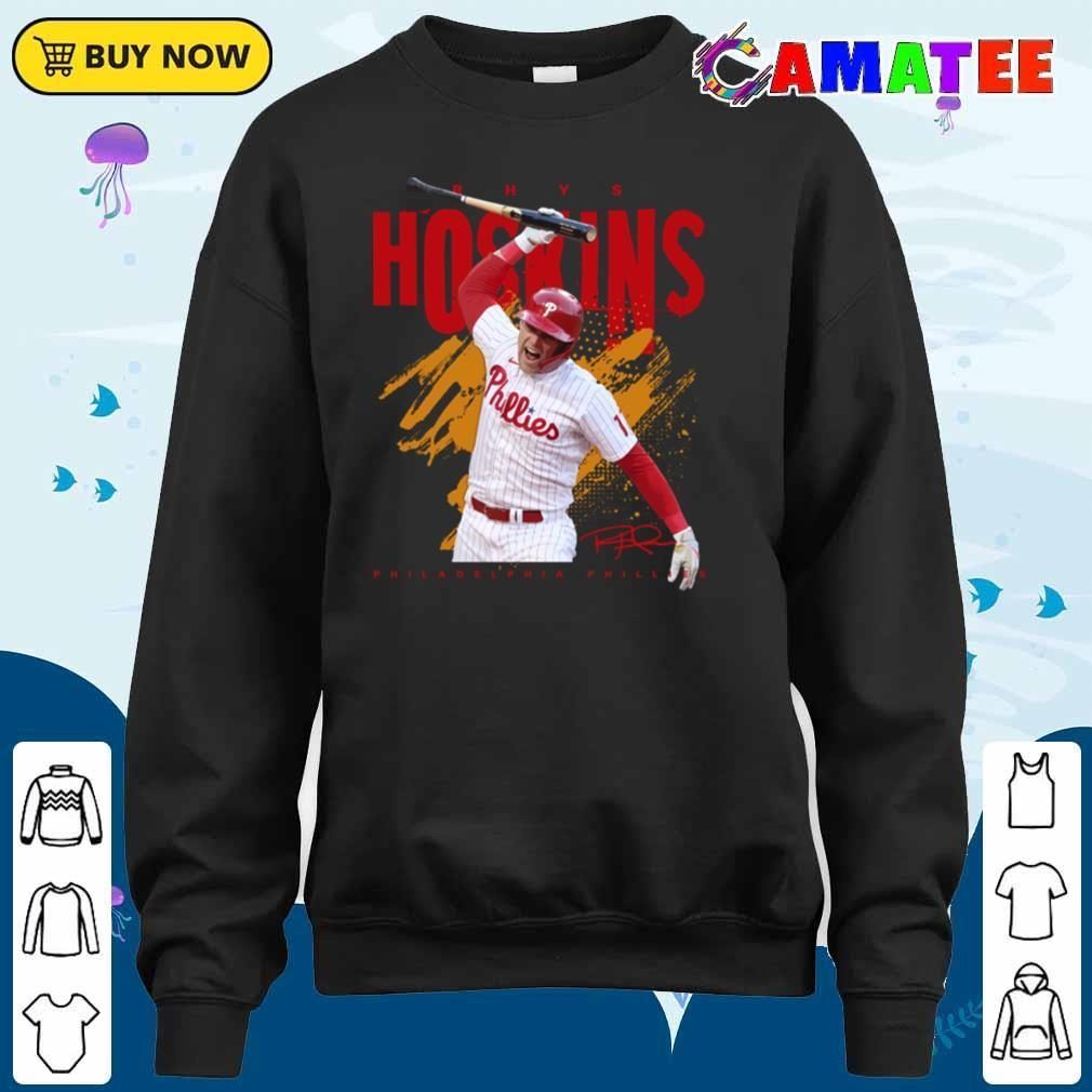 Rhys Hoskins Philadelphia Phillies T-shirt, Rhys Hoskins T-shirt Sweater Shirt