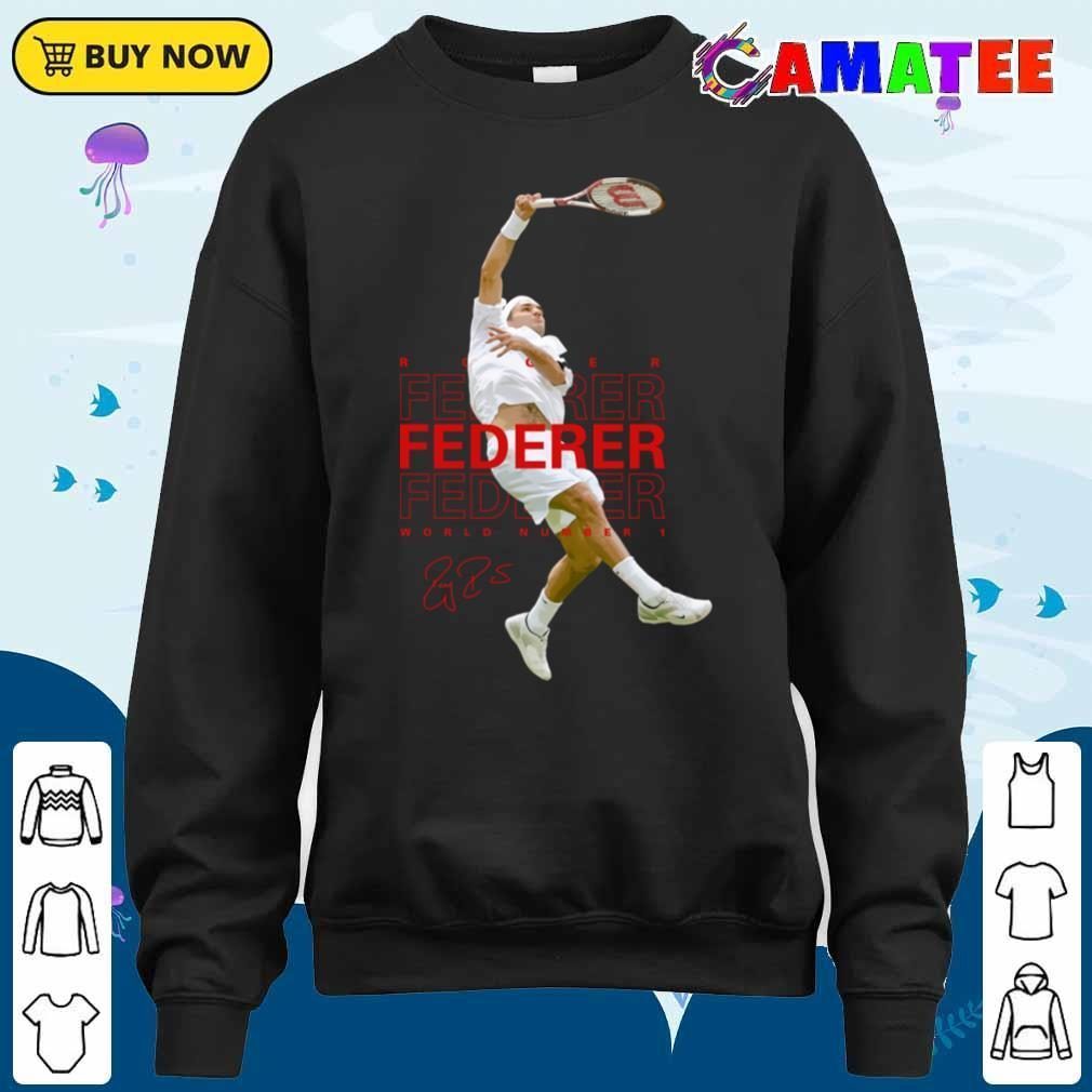 Roger Federer Tennis T-shirt, Roger Federer T-shirt Sweater Shirt