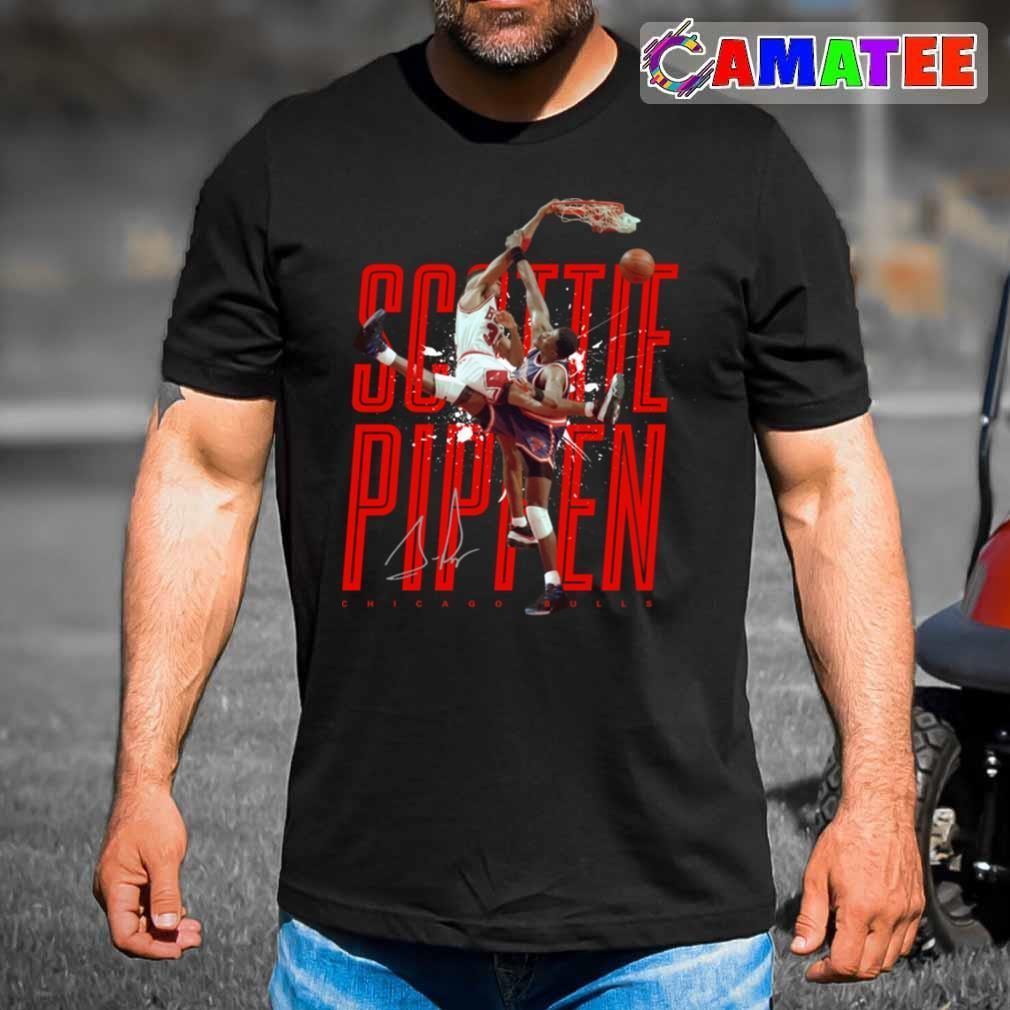 Scottie Pippen Chicago Bulls T-shirt, Scottie Pippen T-shirt Best Sale