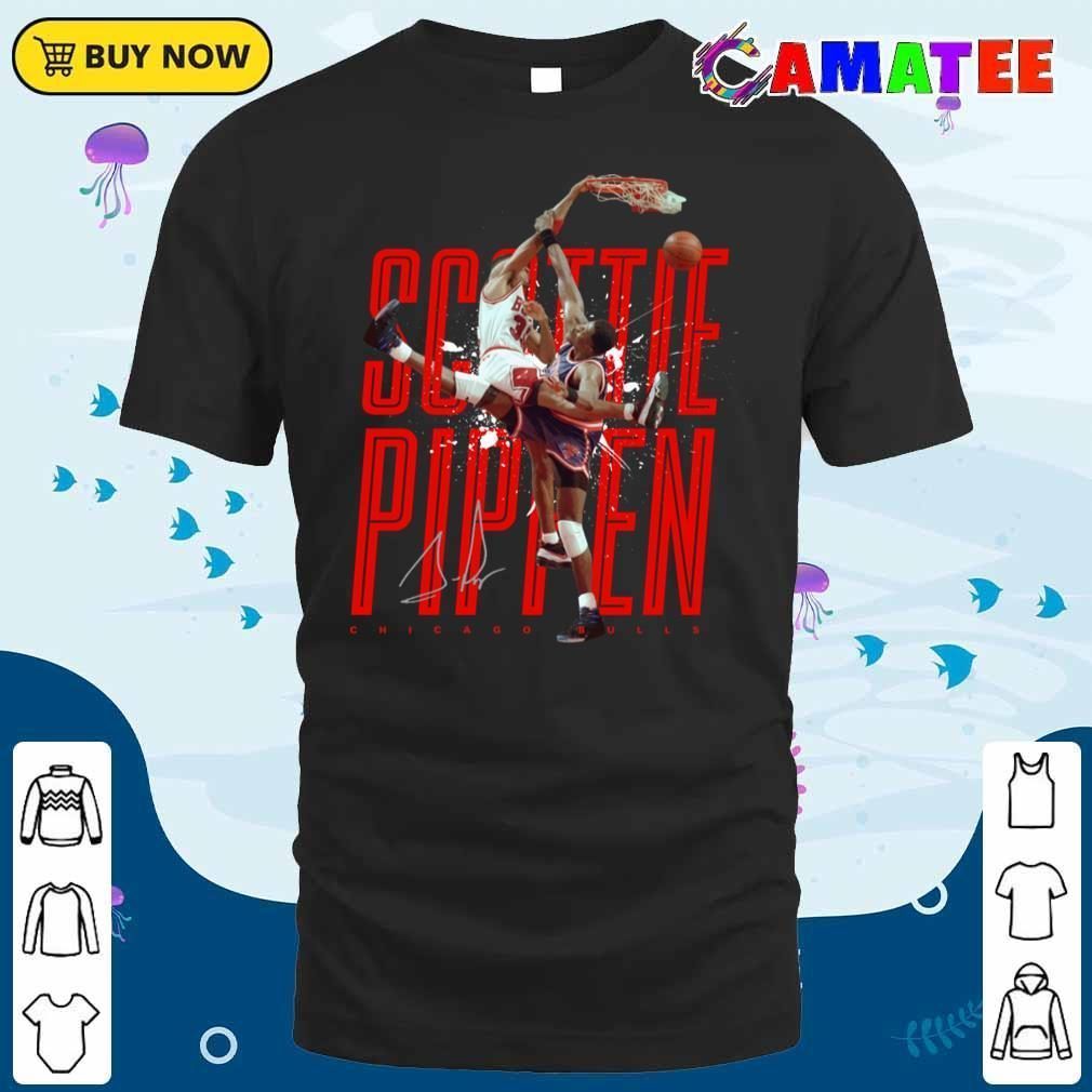 Scottie Pippen Chicago Bulls T-shirt, Scottie Pippen T-shirt Classic Shirt