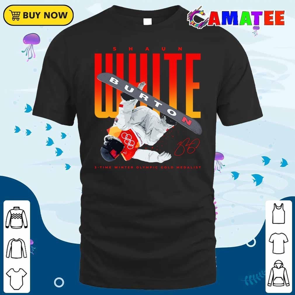 Shaun White Snowboarding T-shirt, Shaun White T-shirt Classic Shirt