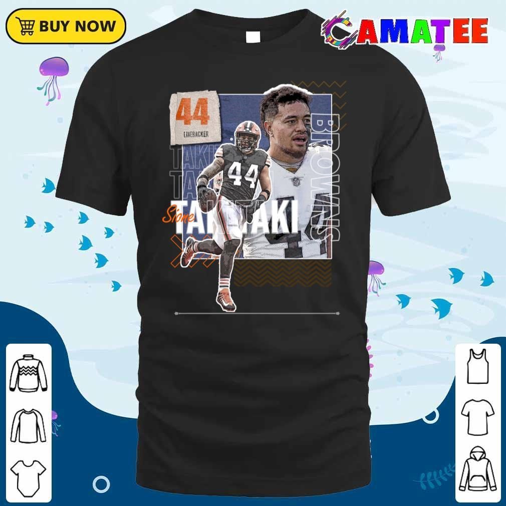Sione Takitaki T-shirt, Sione Takitaki Football T-shirt Classic Shirt
